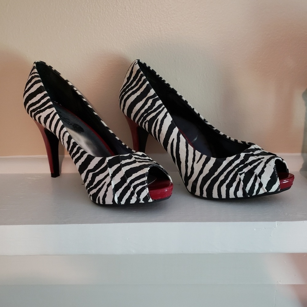 Candies zebra heels